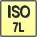 Piktogram - Typ ISO: ISO7L
